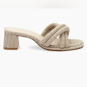 New $315 Larroude Laguna Raffia Mules 6 Tuckernuck